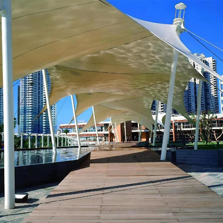 竹山县膜结构景观棚