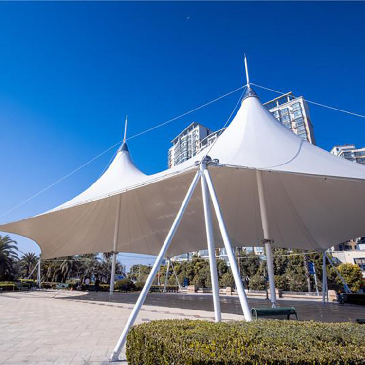 竹山县膜结构景观棚