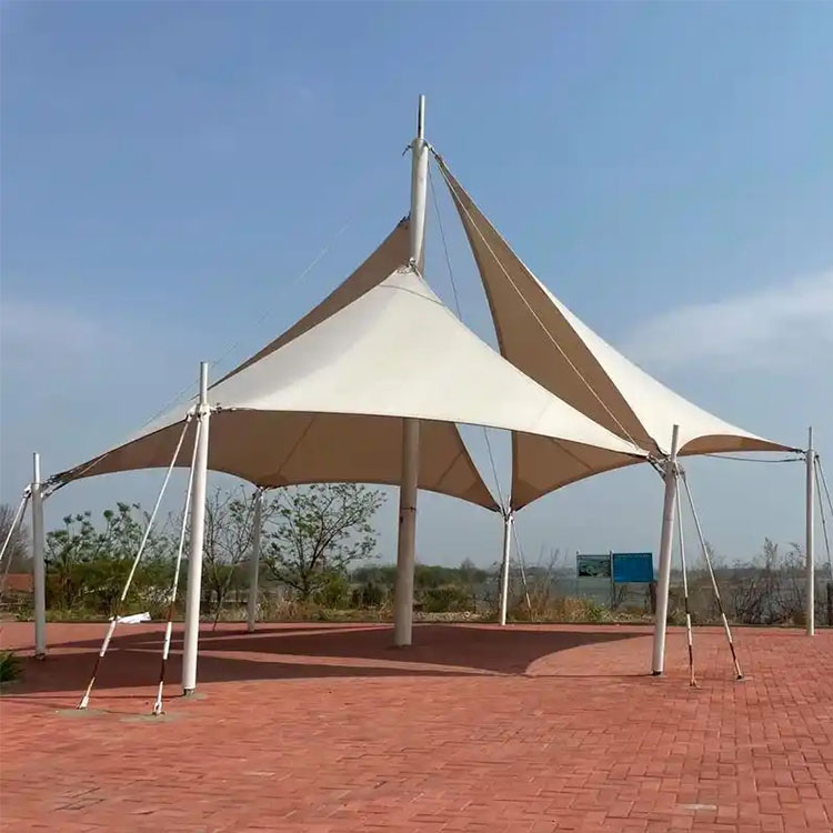 竹山县膜结构景观棚