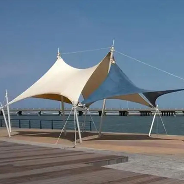 竹山县膜结构景观棚