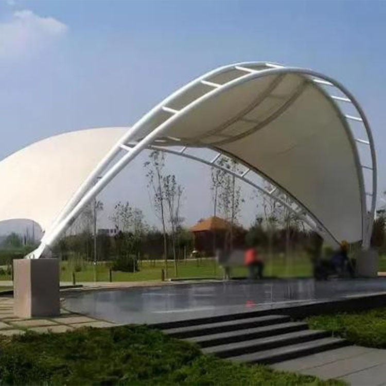 竹山县膜结构景观棚