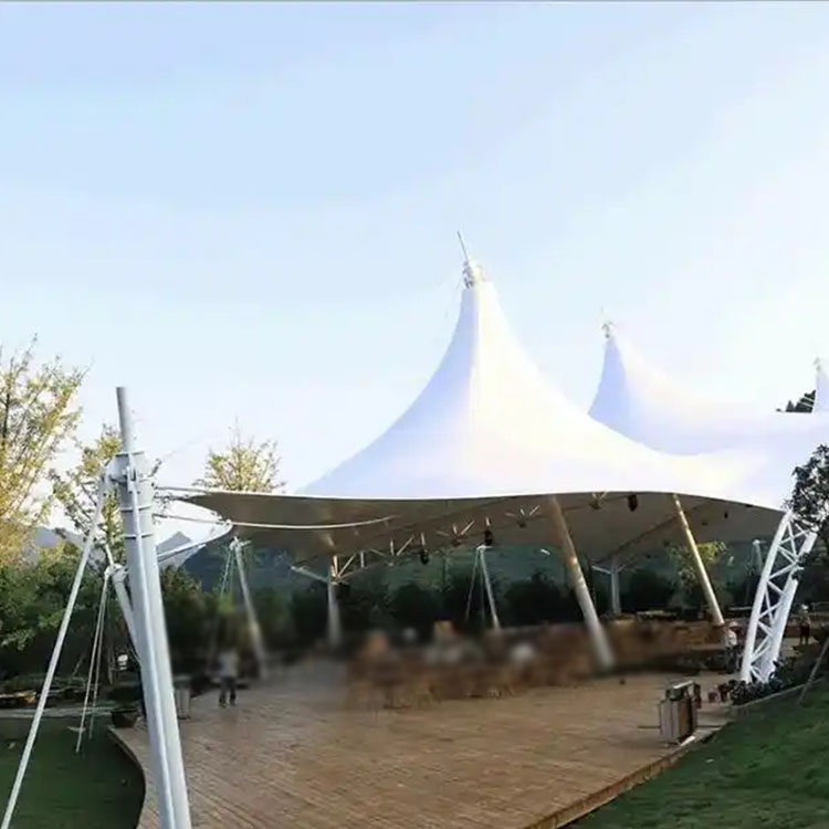 竹山县膜结构景观棚