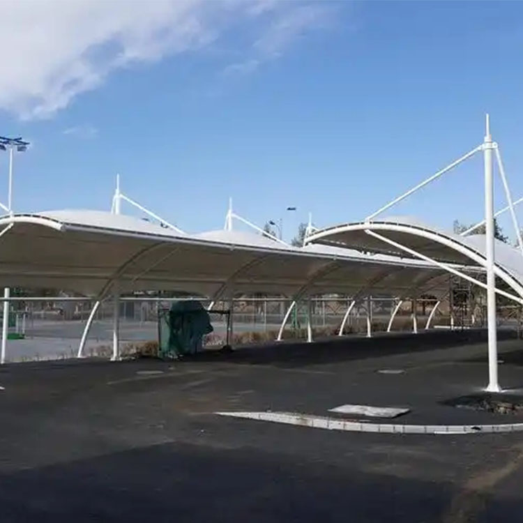 竹山县膜结构电动车棚