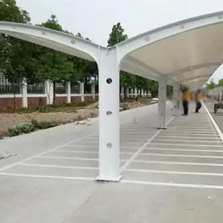 竹山县膜结构电动车棚