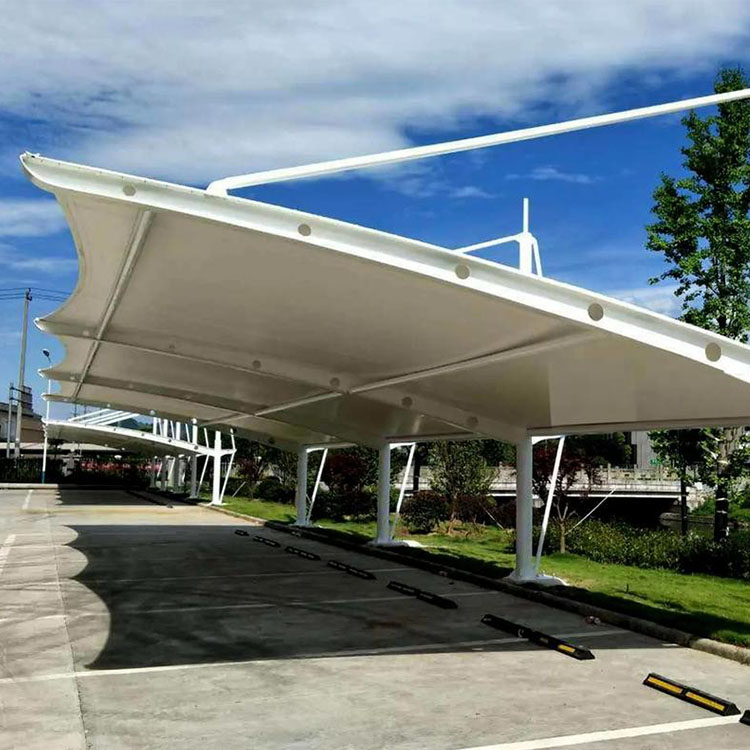 竹山县膜结构汽车棚