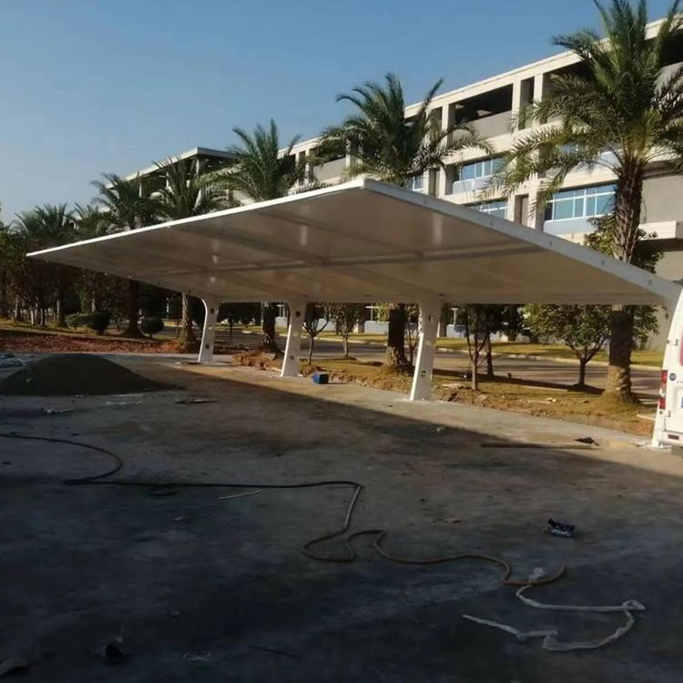 竹山县膜结构汽车棚